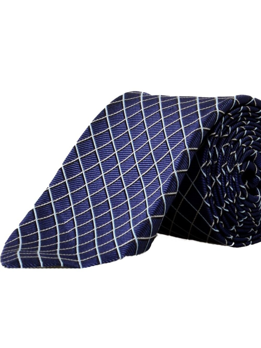 Hugo Boss Men's "Tie 7.5 cm" Multi-Color Geometric Print 100% Silk Tie